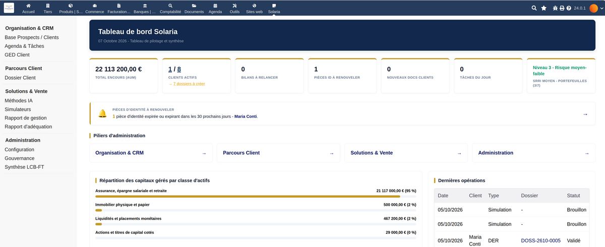 Solaria - Wealth Management for Financial Advisors