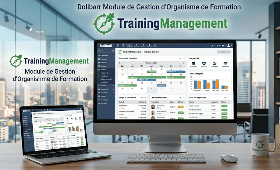 Training Management — Run your training organization in Dolibarr
