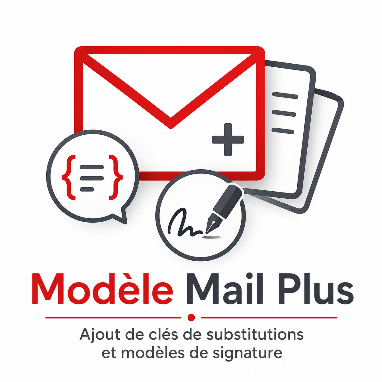 Modello email Plus: Aggiunta di chiavi di sostituzione e modelli di firma