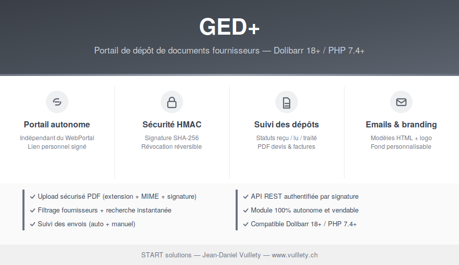 GED+ - Supplier document upload portal (quotes & invoices)