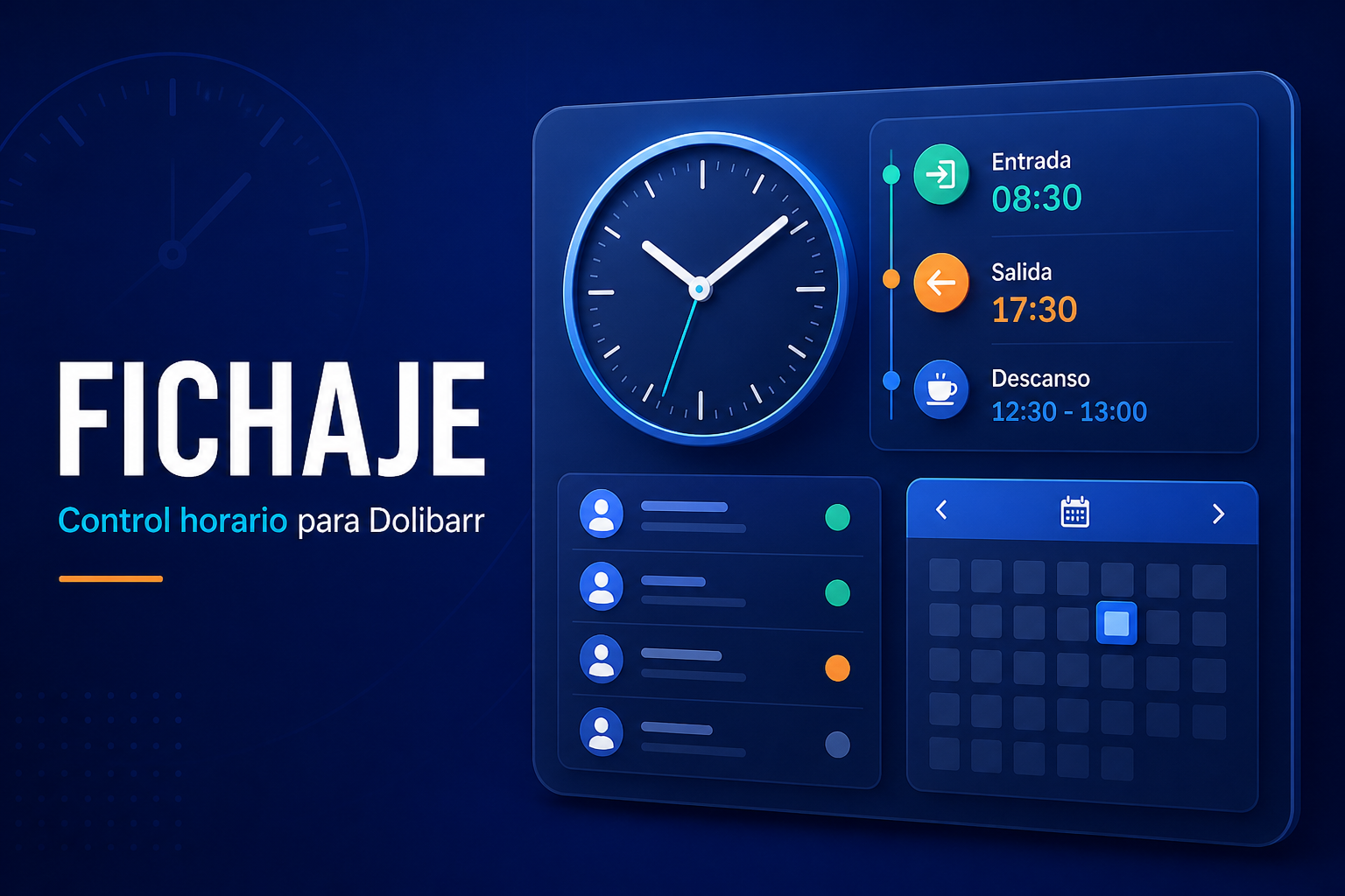 Fichaje - Employee Time Tracking for Dolibarr