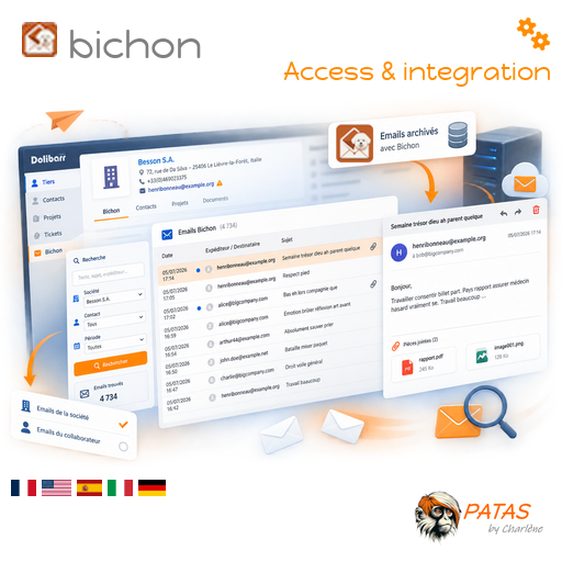 Bichon : Access your email archives from Dolibarr