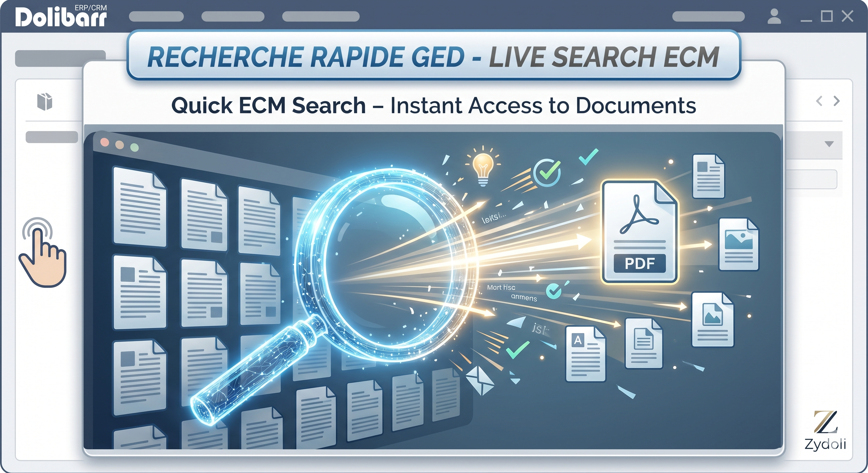 Quick ECM Search - Instant Access to Documents