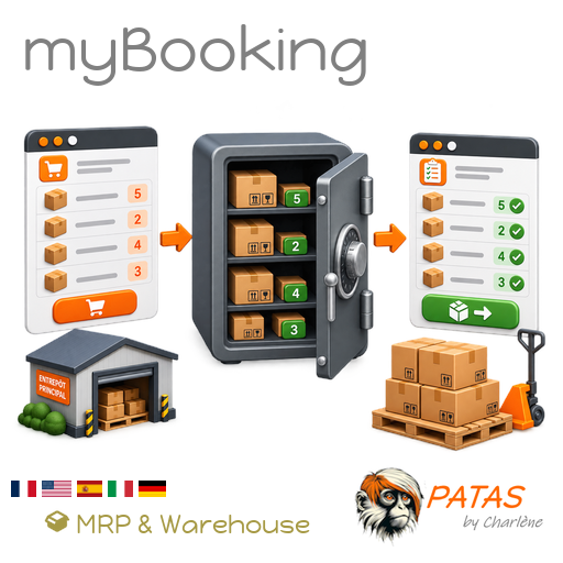 myBooking - Booking of ordered products