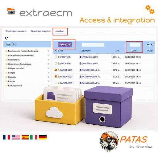 ExtraEcm: Export your documents in bulk from Native Ged