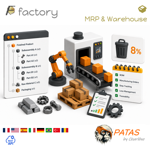 Factory, assistita da computer di produzione (CAPM/CAMM) per Dolibarr