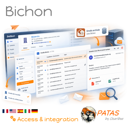 Bichon : Access your email archives from Dolibarr