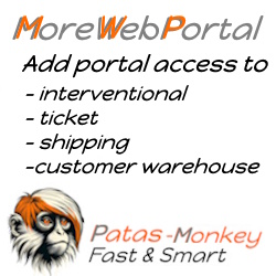 morewebportal : add elements to the native webportal