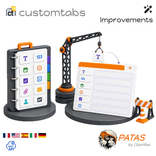 CustomTabs, personalisierte dynamische Registerkarten