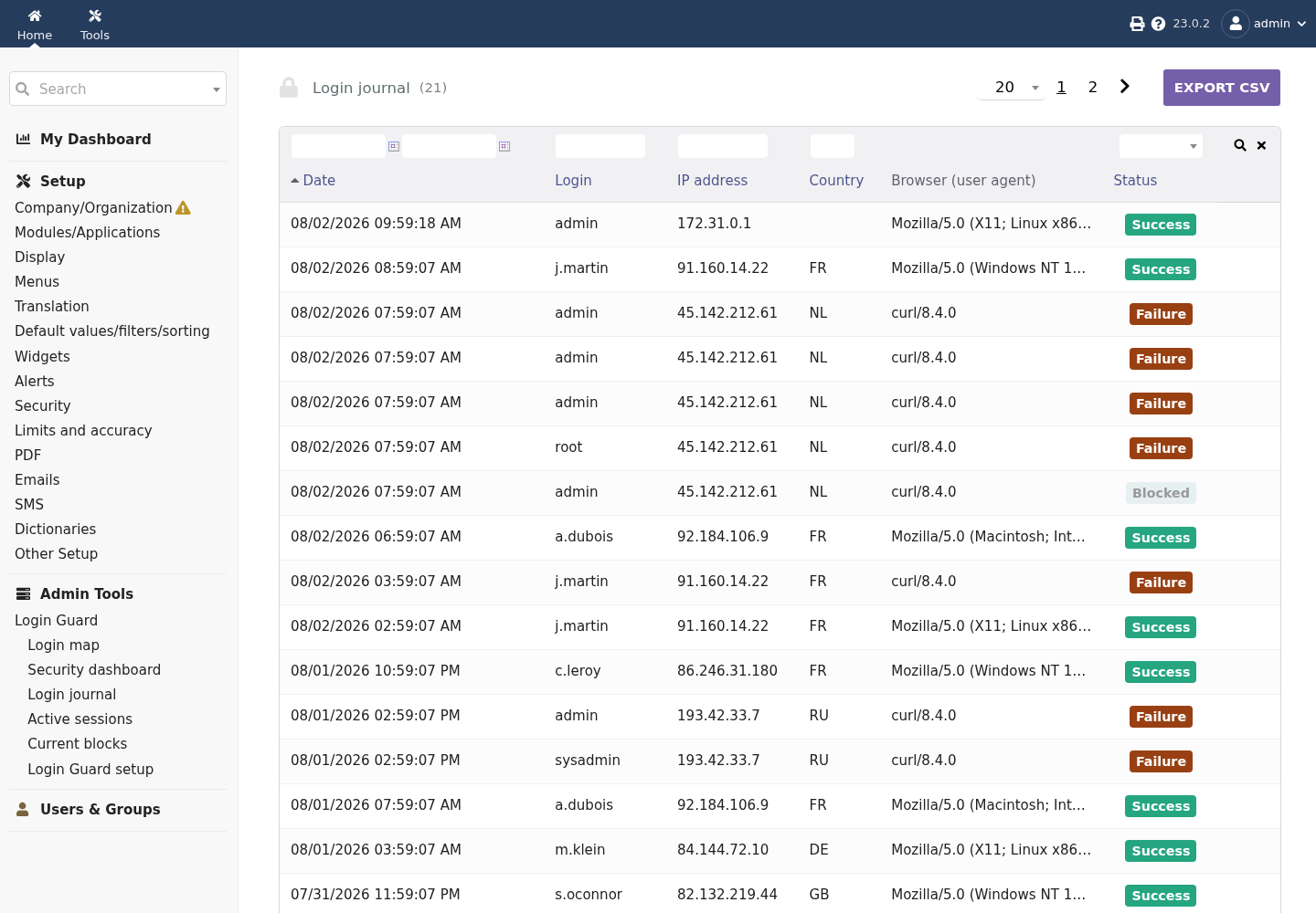 Login Guard, Brute Force Protection and Login Alerts