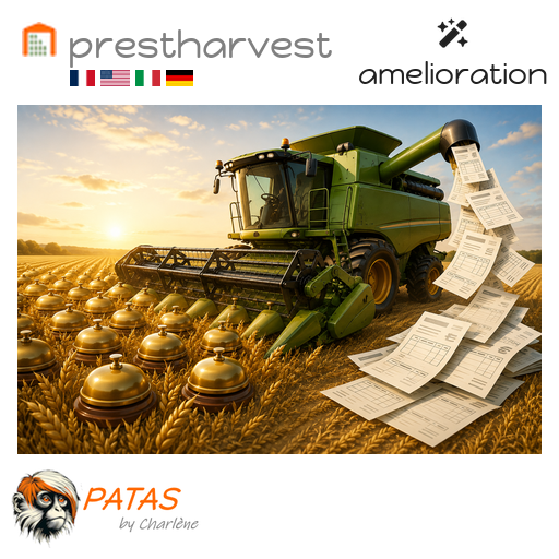 PrestHarvest : Collecte de prestations puis facturation en masse