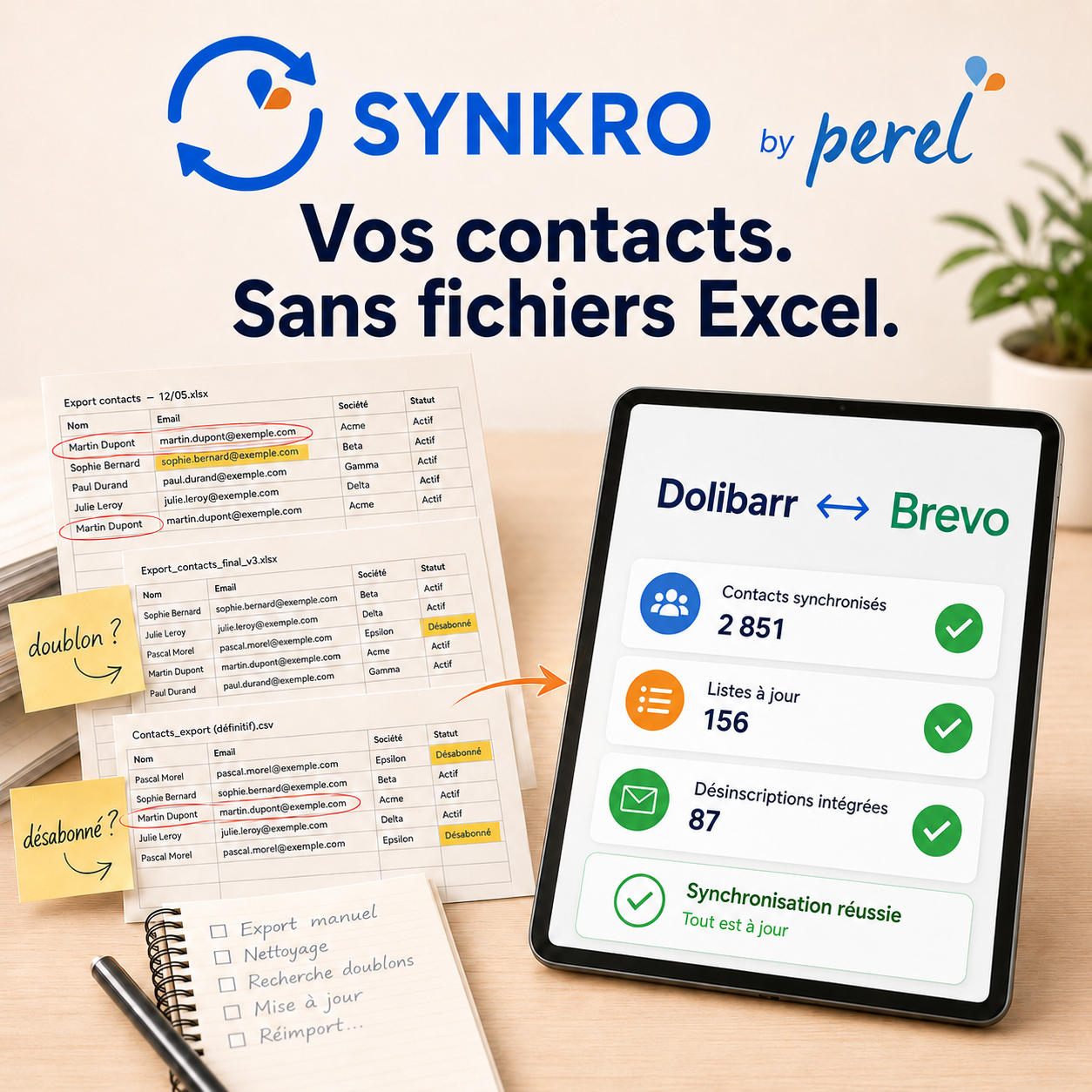 SYNKRO - Brevo Synchronization for Dolibarr