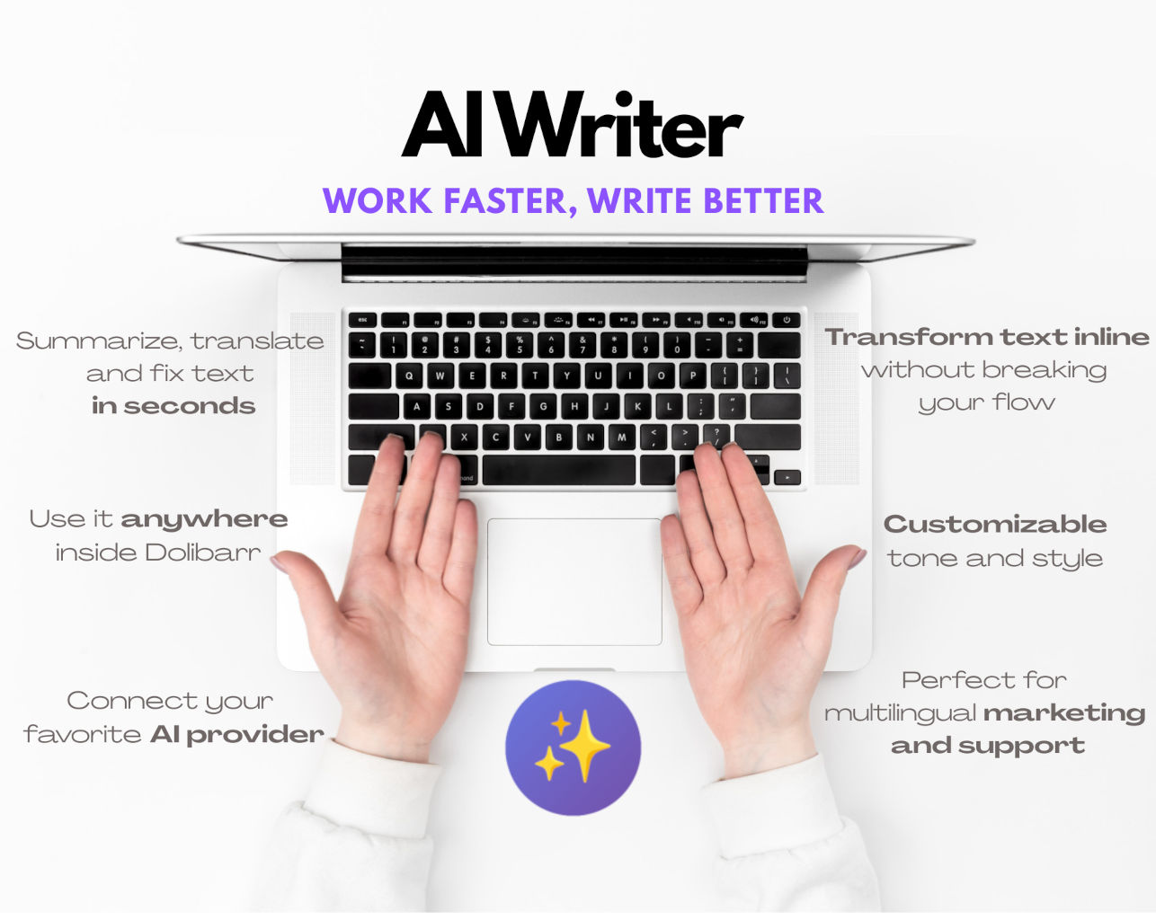 AI writer: Lavora più velocemente, scrivi meglio.