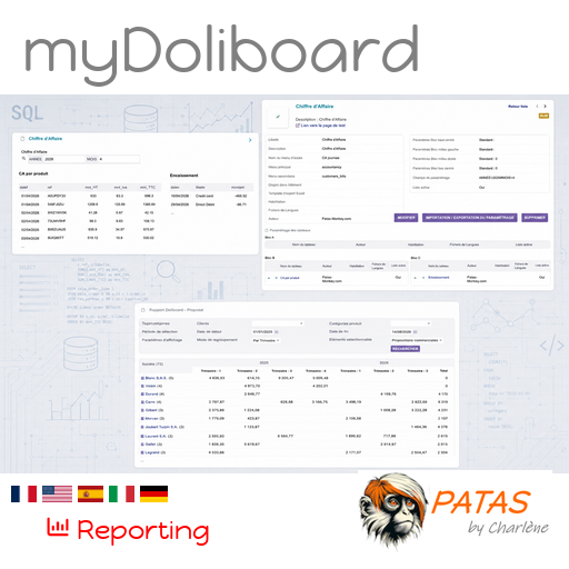 MyDoliboard : tableaux de bord personnalisés