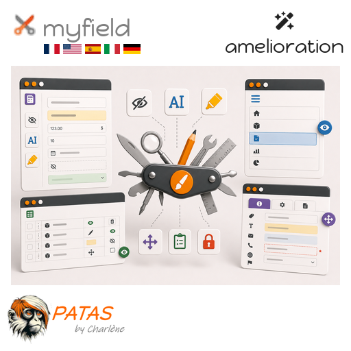 myField : personnalisation des champs de Dolibarr et de leur accès