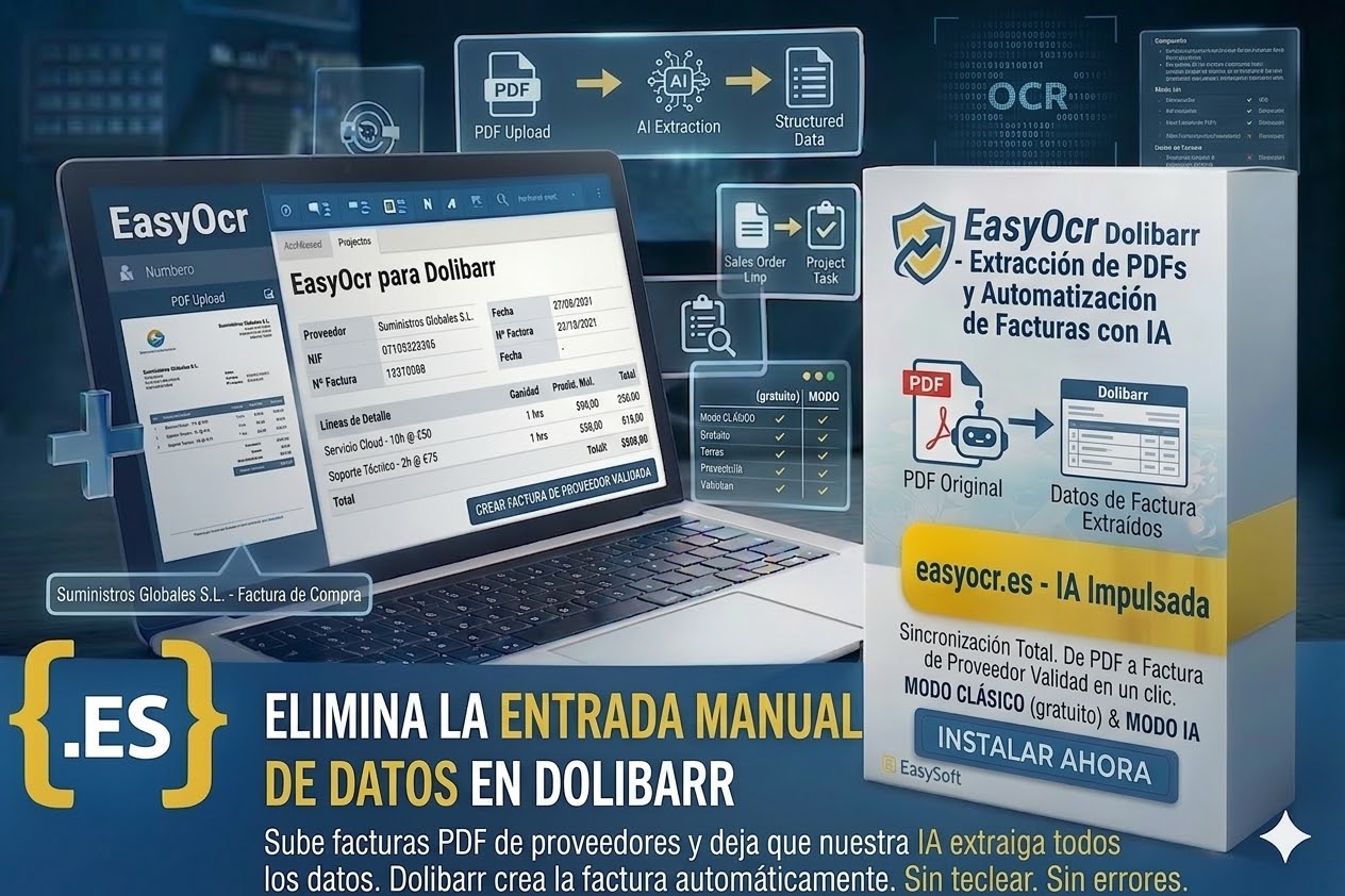 EasyOcr - KI-OCR und automatische Lieferantenrechnungen