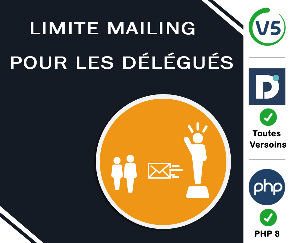 Mailing limit for delegates