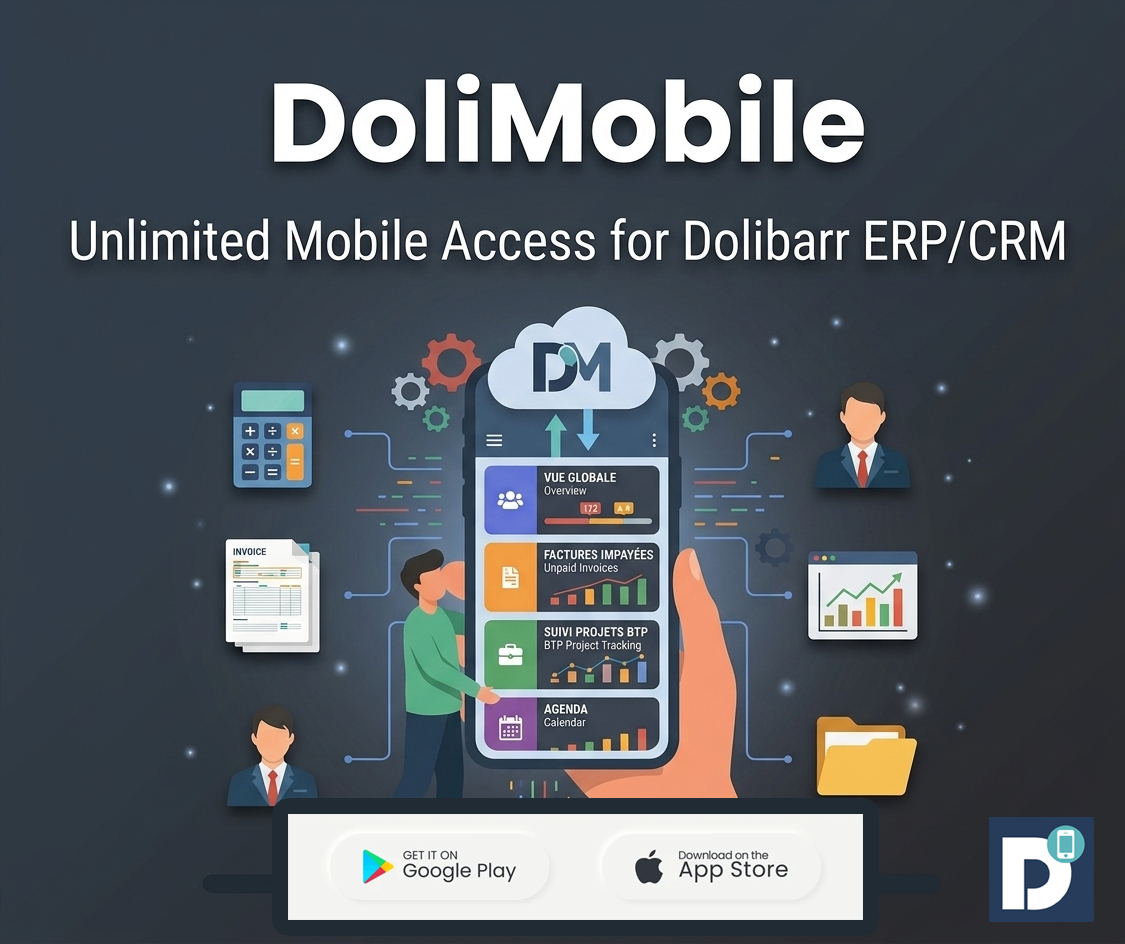 DoliMobile – Mobile Anwendung für Dolibarr ERP/CRM