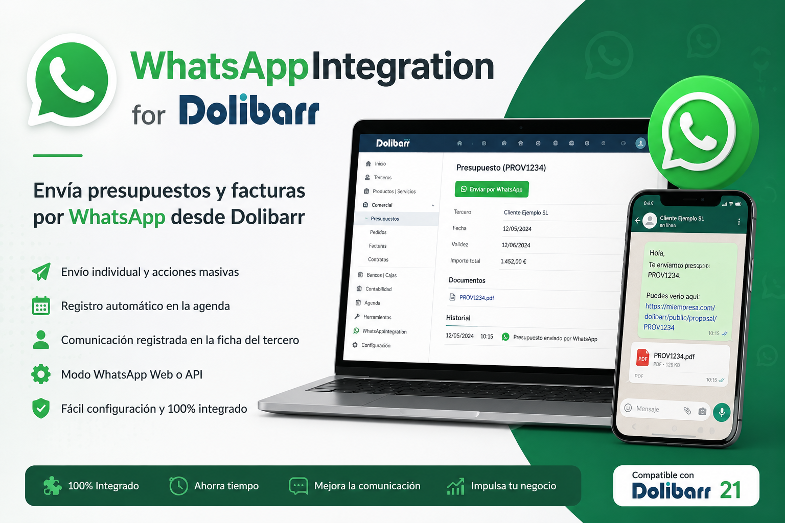WhatsAppIntegration for Dolibarr