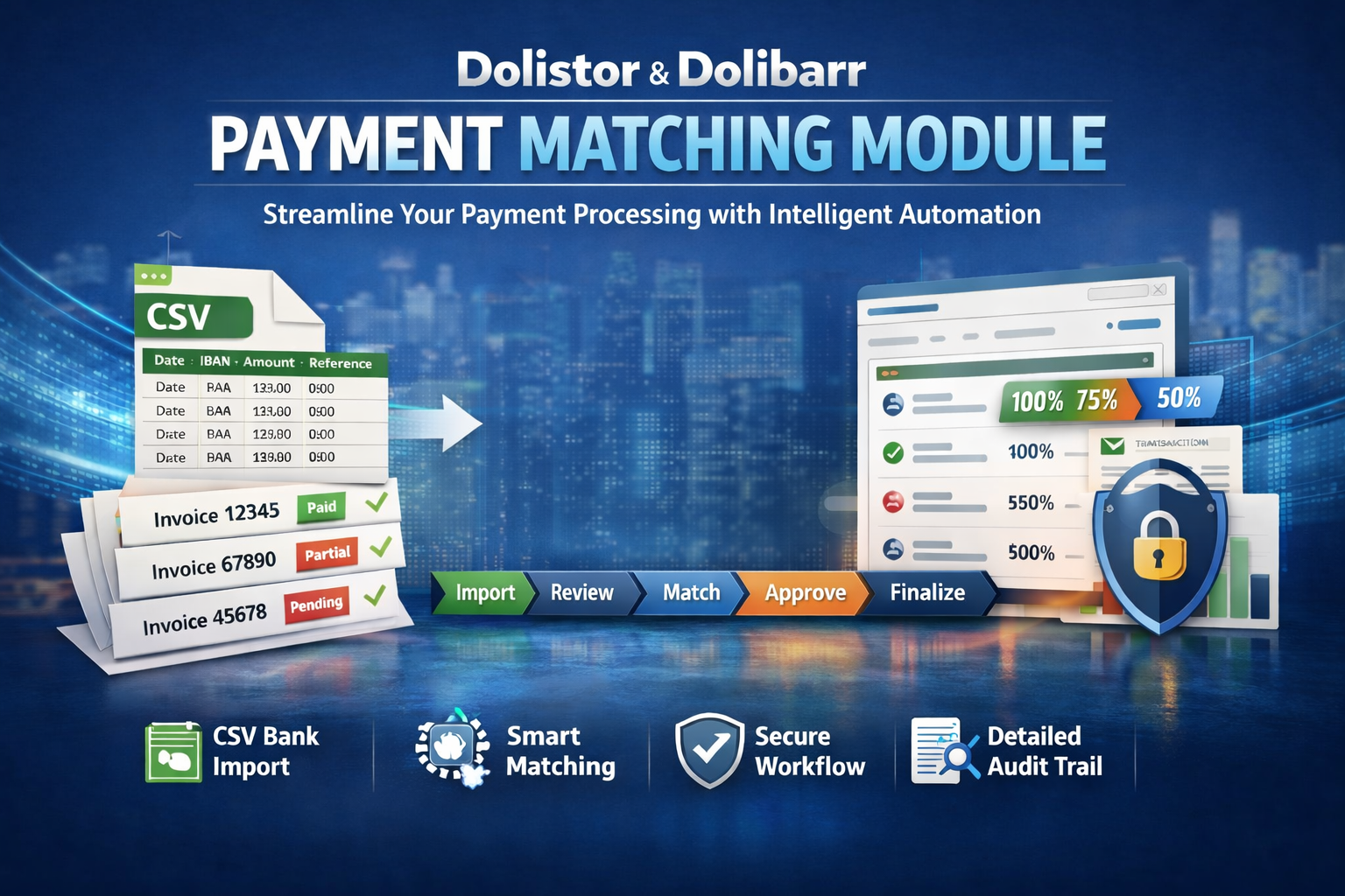 Bank File Import & Payment Matching