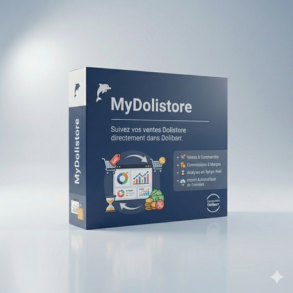 MyDolistore sales in Dolibarr