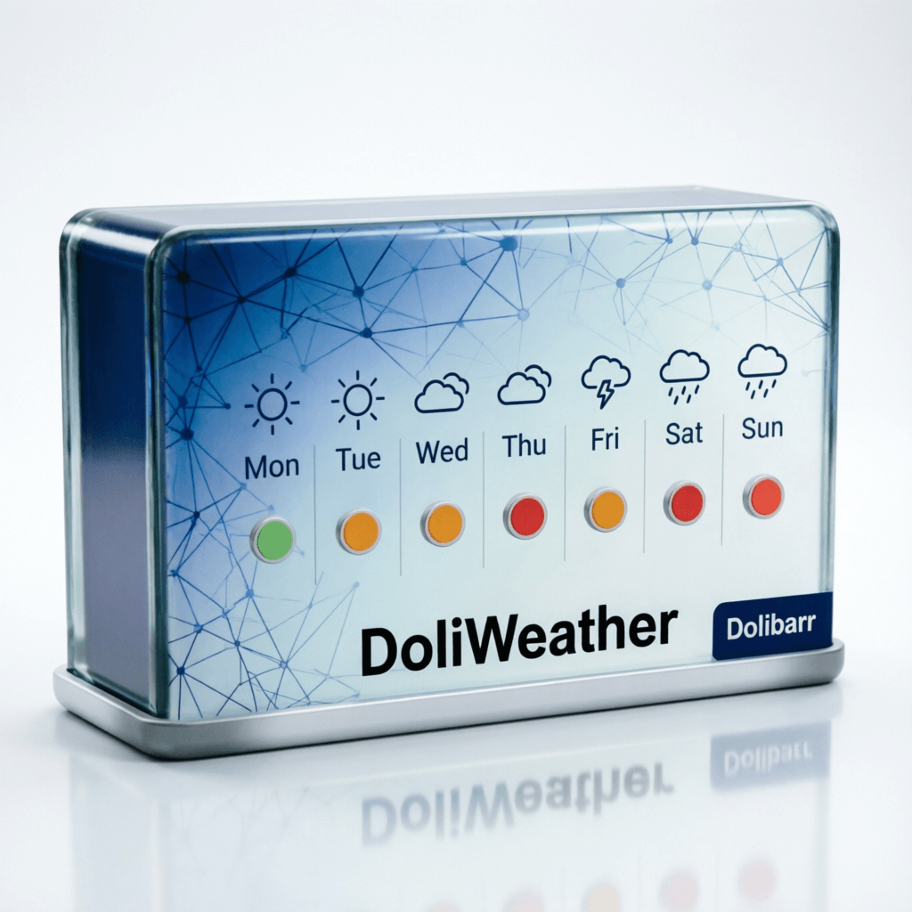 DoliWeather, operationnal Weather for Dolibarr.