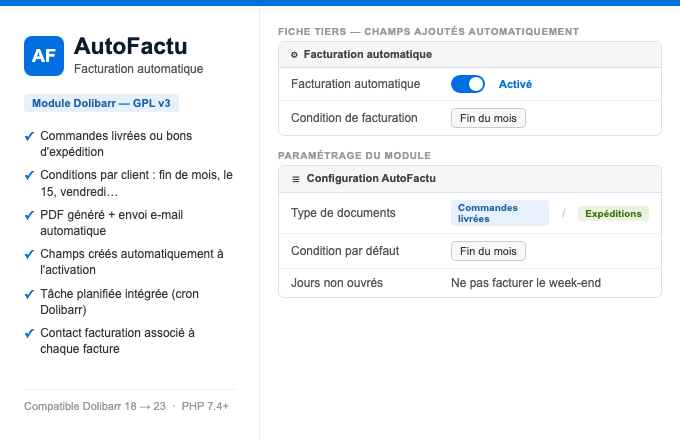 AutoFactu — Automatic Invoicing
