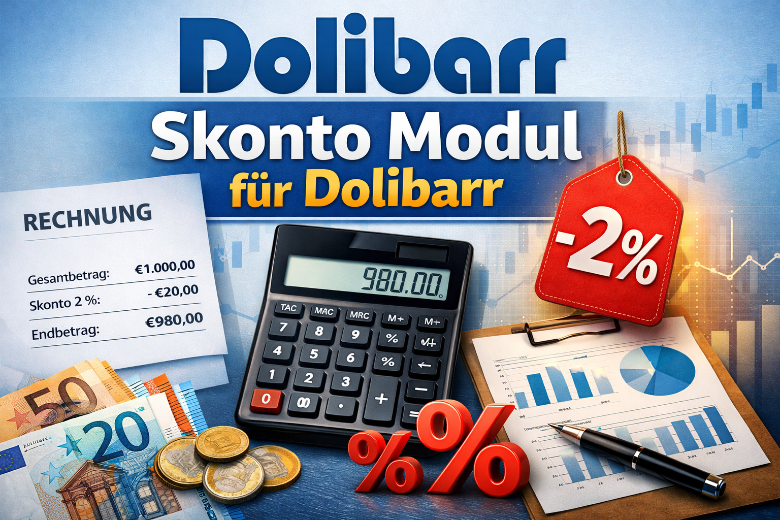 Skonto Manager – Cash Discount Management for Payments in Dolibarr